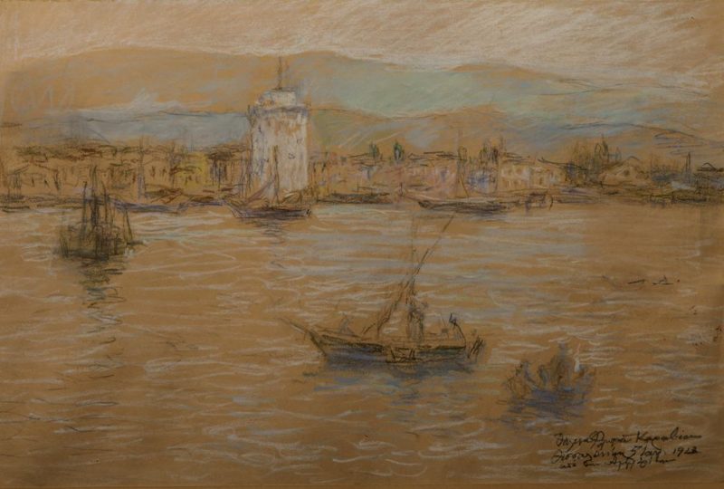 Thessaloniki in paintings
